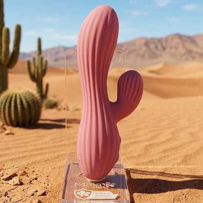 Maia SEDONA -  15.2 cm USB Rechargeable Dual Vibrator