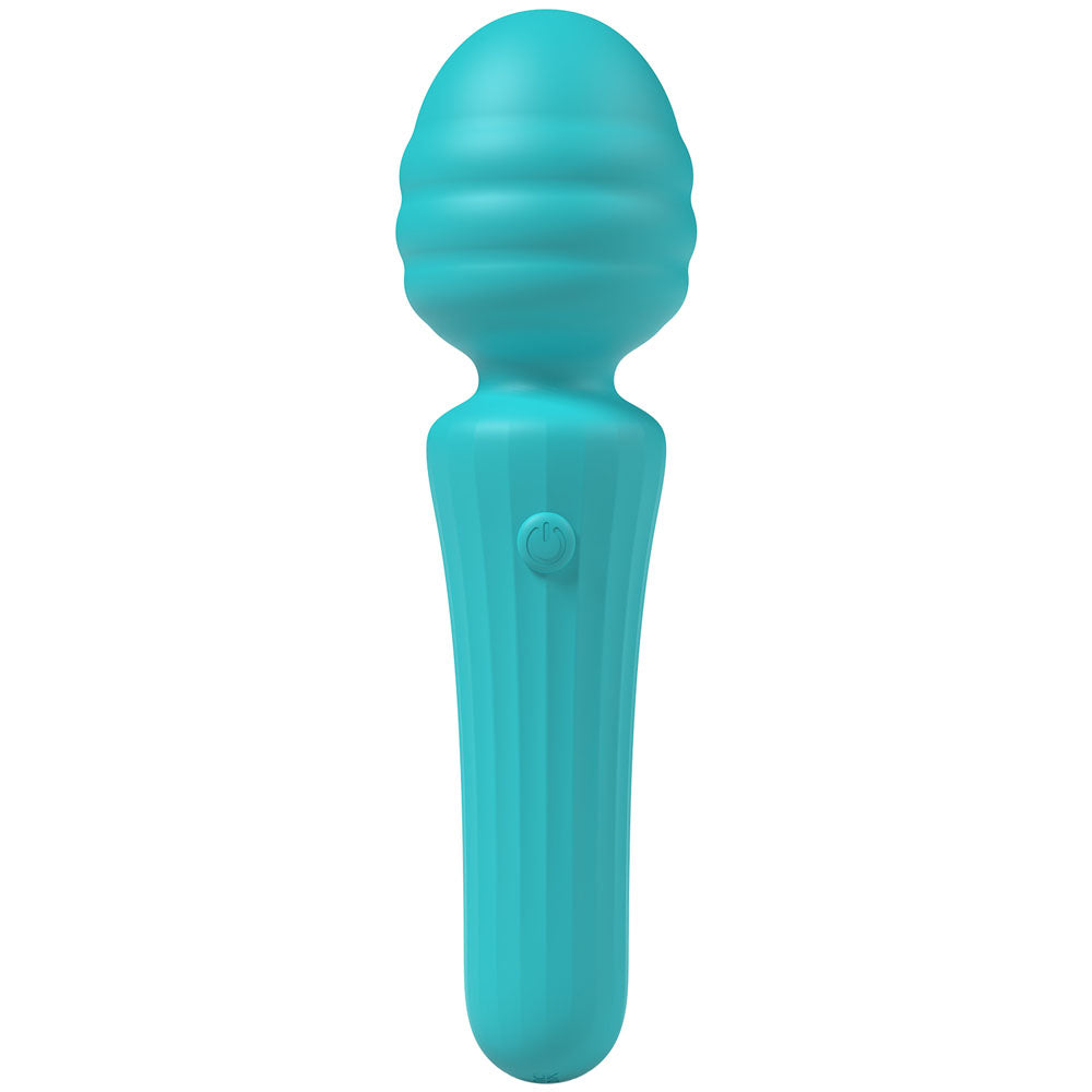 Party Up DUUNA - Teal - Teal 16.9 cm USB Rechargeable Massage Wand
