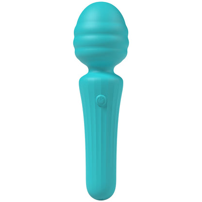 Party Up DUUNA - Teal - Teal 16.9 cm USB Rechargeable Massage Wand