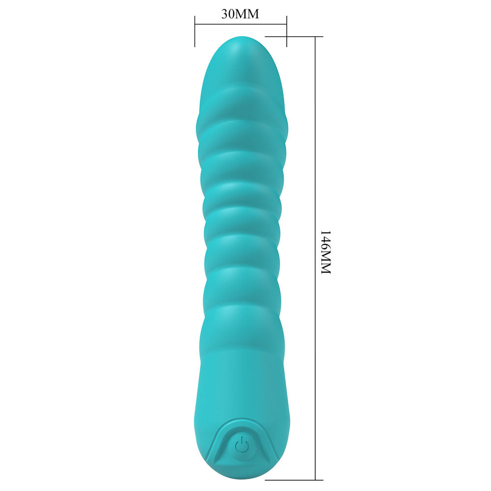 Party Up JAYLEI - Teal - Teal 14.6 cm USB Rechargeable Vibrator