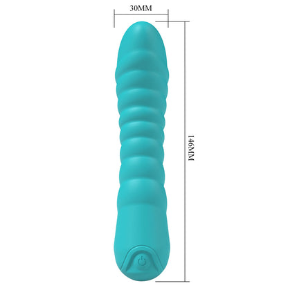 Party Up JAYLEI - Teal - Teal 14.6 cm USB Rechargeable Vibrator