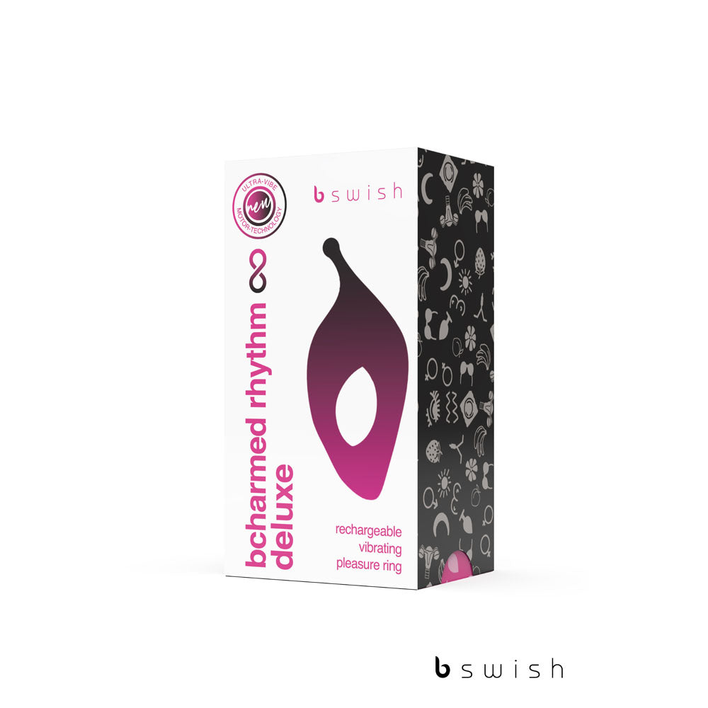 BCharmed Rhythm Infinite Deluxe -  -  USB Rechargeable Vibrating Cock Ring