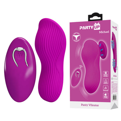 Party Up MICHAEL Panty Vibe -  -  USB Rechargeable Panty Vibrator with Wireless Remote Control