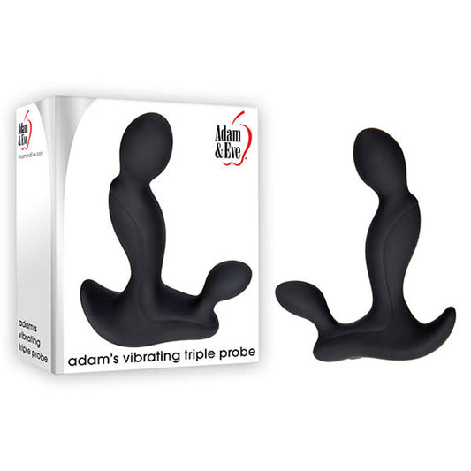 Adam & Eve Adam's Vibrating Triple Probe -  USB Rechargeable Prostate Massager