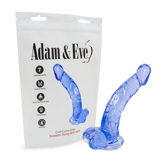 Adam & Eve Cool Curve Jelly Dong