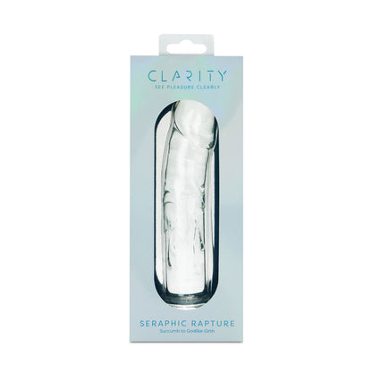 Clarity - Seraphic Rapture -  17.8 cm Glass Dildo