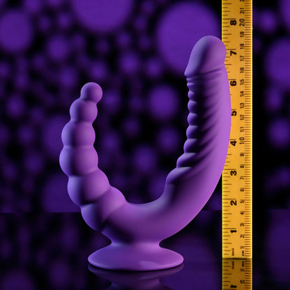 Evolved THE RIDER -  USB Rechargeable Double Ended Vibrator with Wireless Remote