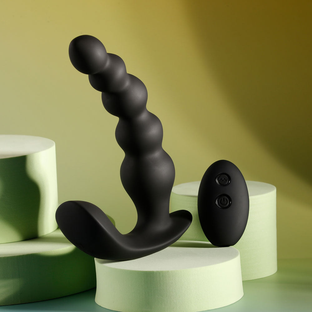 Evolved BEAD ME UP -  16.8 cm USB Rechargeable Vibrating Anal Beads with Wireless Remote