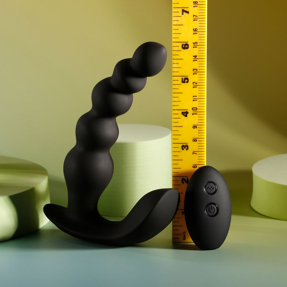 Evolved BEAD ME UP -  16.8 cm USB Rechargeable Vibrating Anal Beads with Wireless Remote
