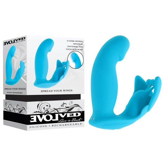 Evolved SPREAD YOUR WINGS -  USB Rechargeable Wearable Butterfly Vibrator