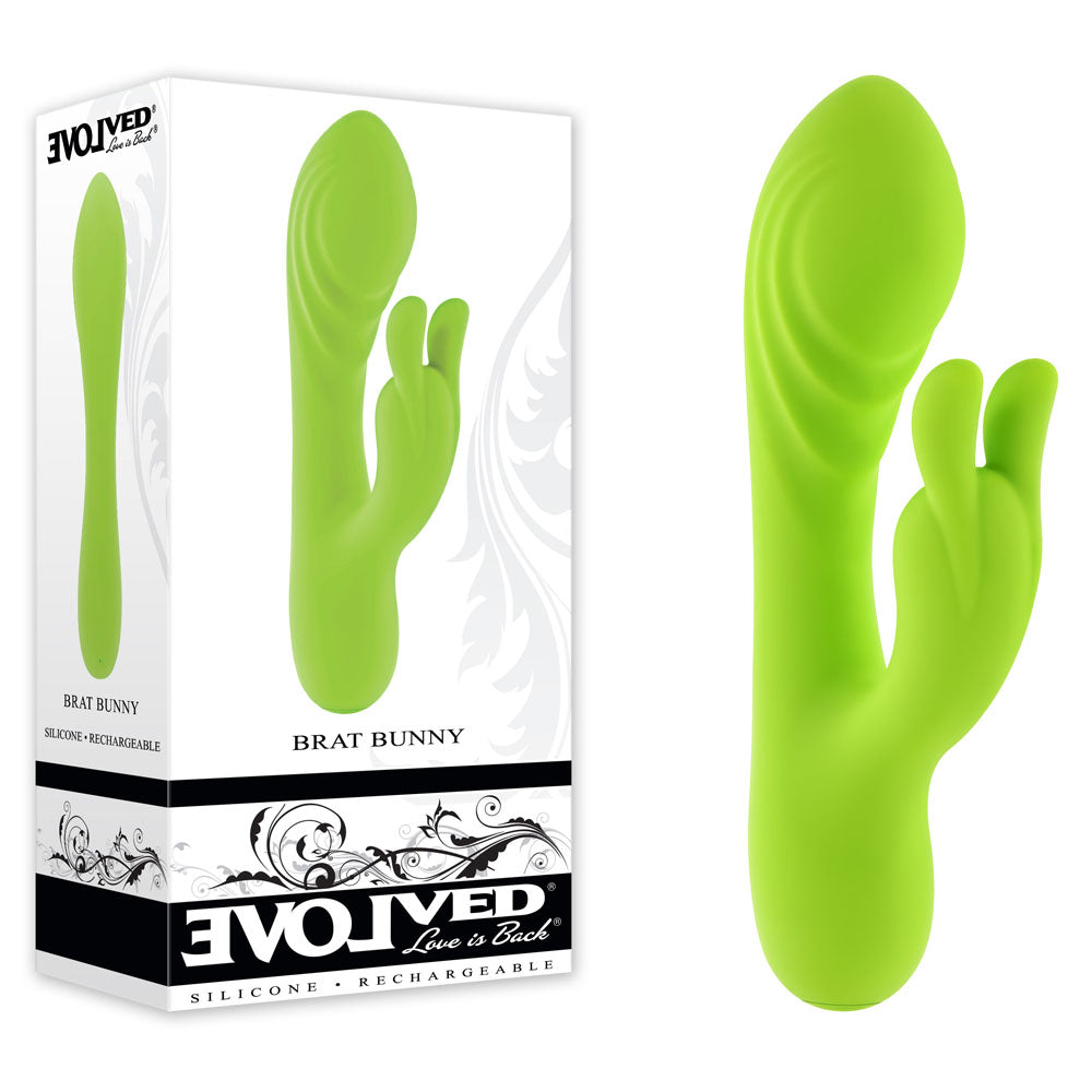 Evolved BRAT BUNNY -  16.2 cm USB Rechargeable Rabbit Vibrator