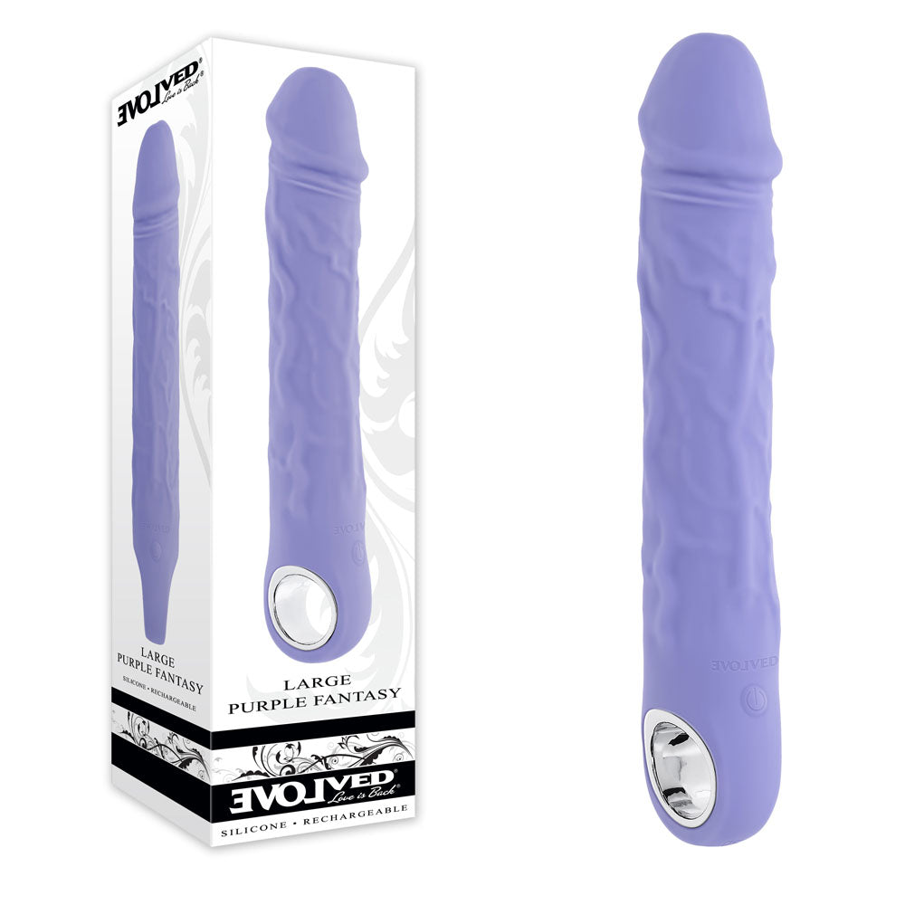 Evolved LARGE  FANTASY -  21.8 cm USB Rechargeable Vibrator