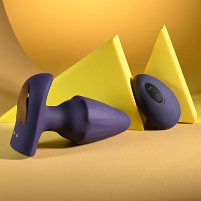 Evolved STARBURST -  10.1 cm USB Rechargeable Vibrating Butt Plug with Wireless Remote