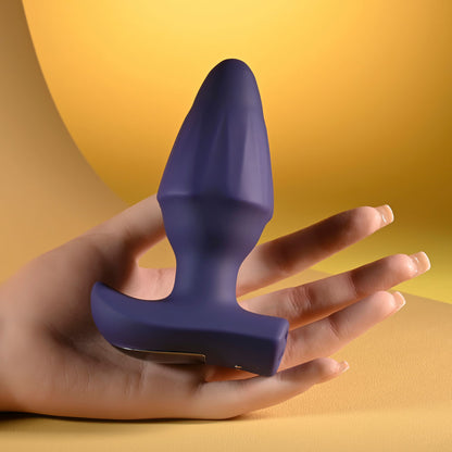 Evolved STARBURST -  10.1 cm USB Rechargeable Vibrating Butt Plug with Wireless Remote