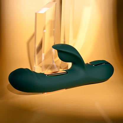 Evolved HEART OF GOLD -  USB Rechargeable Rabbit Vibrator