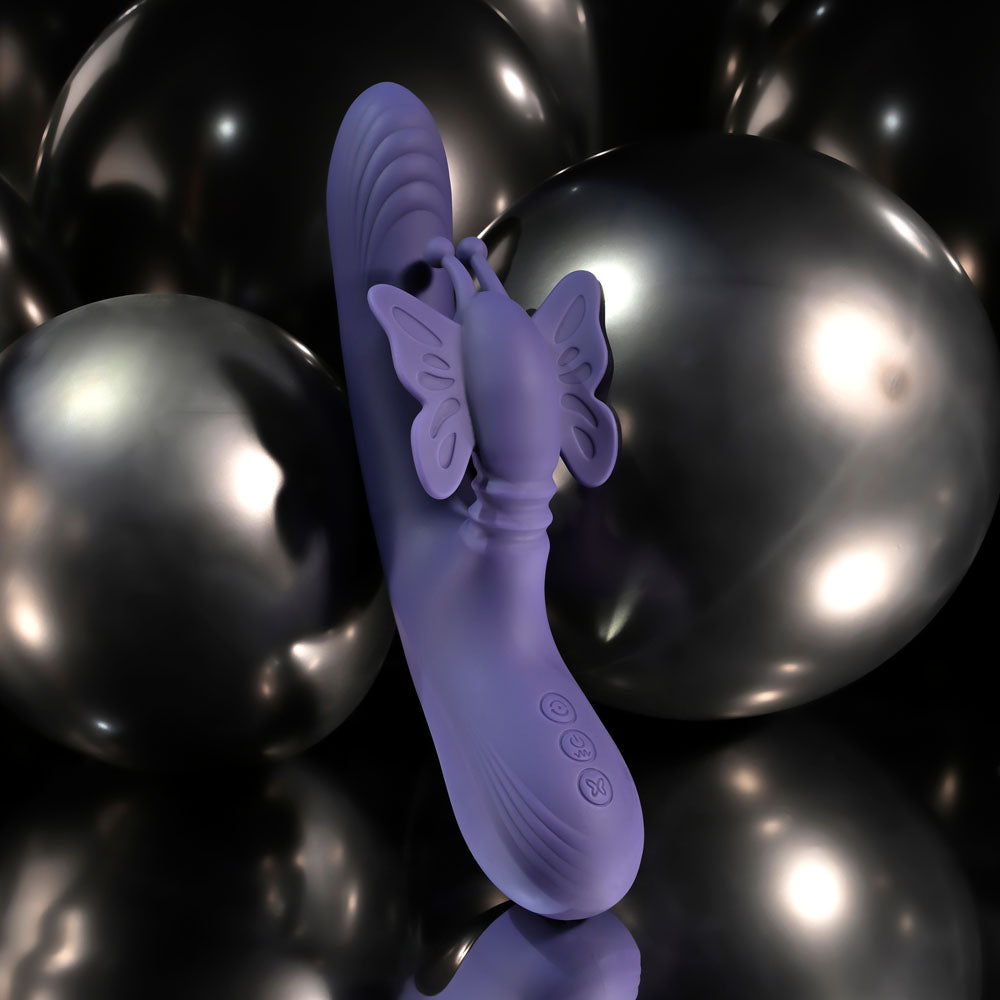 Evolved WINGS OF FRENZY -  USB Rechargeable Butterfly Vibrator