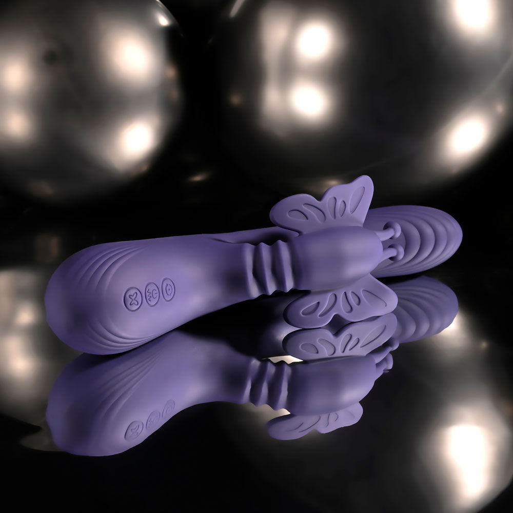 Evolved WINGS OF FRENZY -  USB Rechargeable Butterfly Vibrator