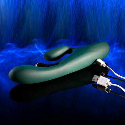 Evolved GOLDEN GODDESS -  USB Rechargeable Rabbit Vibrator with G-Spot Flicker