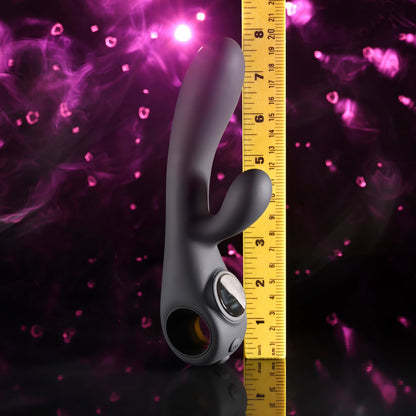 Evolved  MAGIC -  20 cm USB Rechargeable Rabbit Vibrator with LED Screen