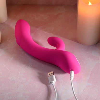 Evolved G-TAPPER -  USB Rechargeable Rabbit Vibrator