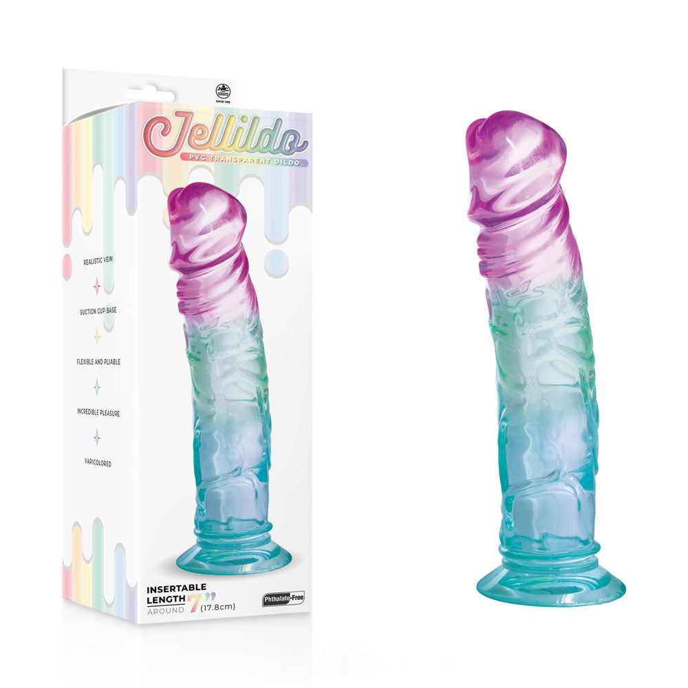 Jellido 18cm Dildo - Clear  18 cm Dildo