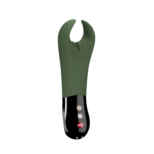 Fun Factory MANTA moss -black - Moss  18 cm USB Rechargeable Mens & Couples Vibrator