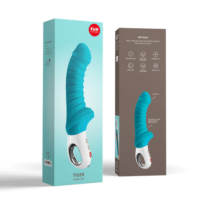Fun Factory TIGER petrol - Petrol  22.3 USB Rechargeable Vibrator