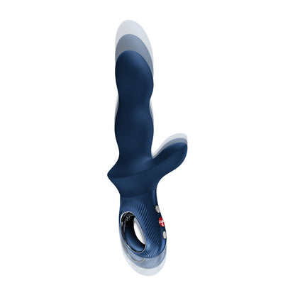 Fun Factory BI STRONIC CRAVE Nightblue - Nightblue USB-C Rechargeable Thrusting Vibrator