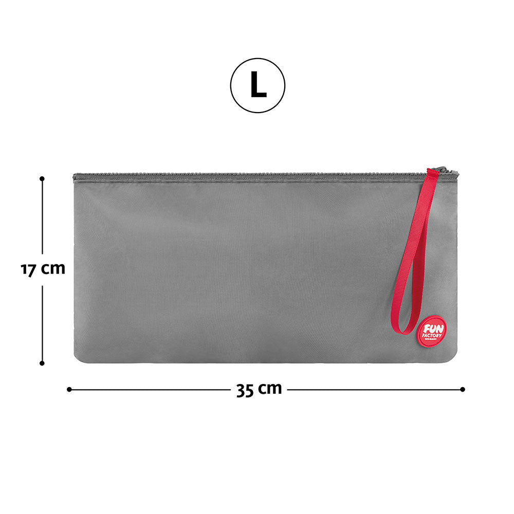 Fun Factory TOYBAG L - Dark Grey Large Toy Storage Bag