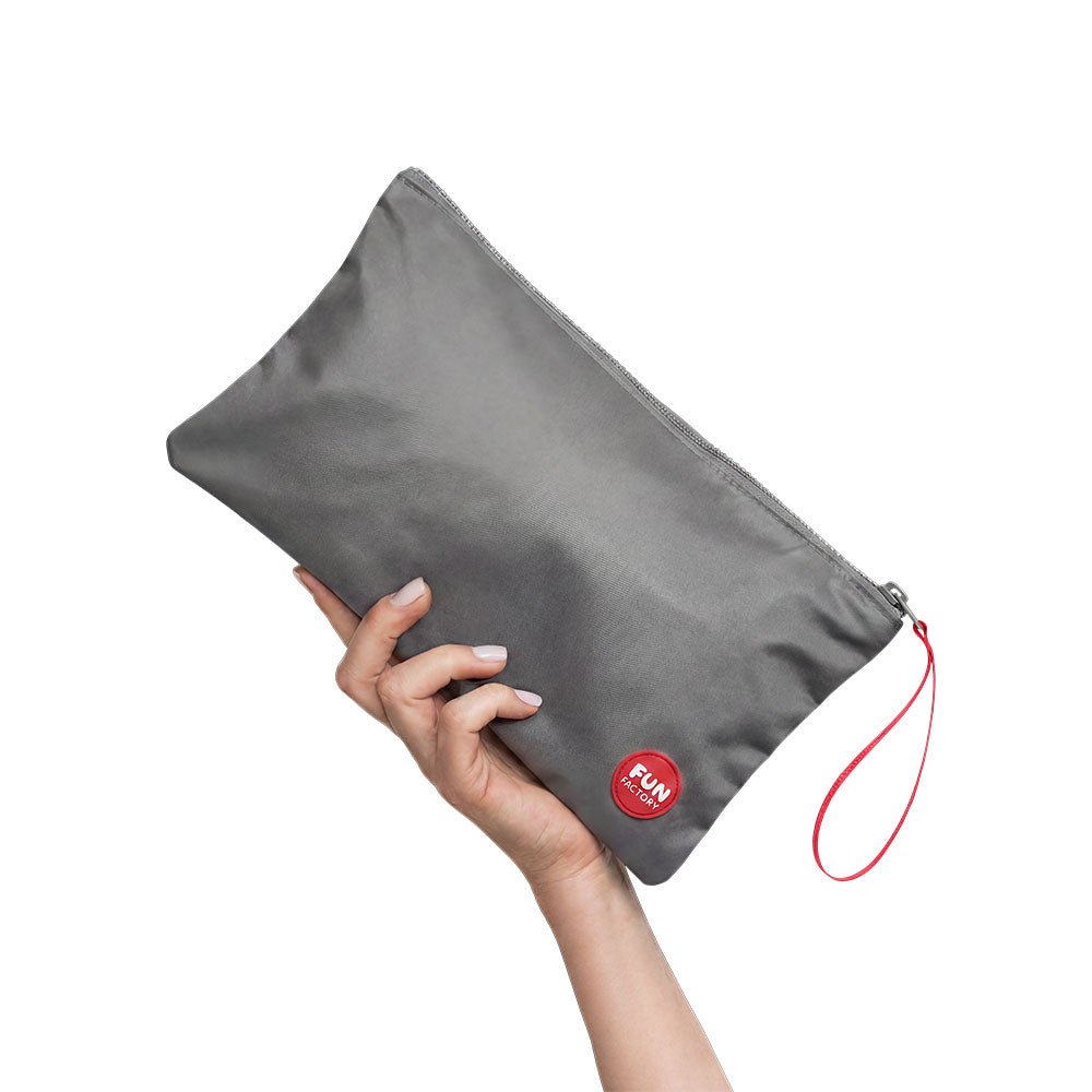 Fun Factory TOYBAG M - Dark Grey Medium Toy Storage Bag