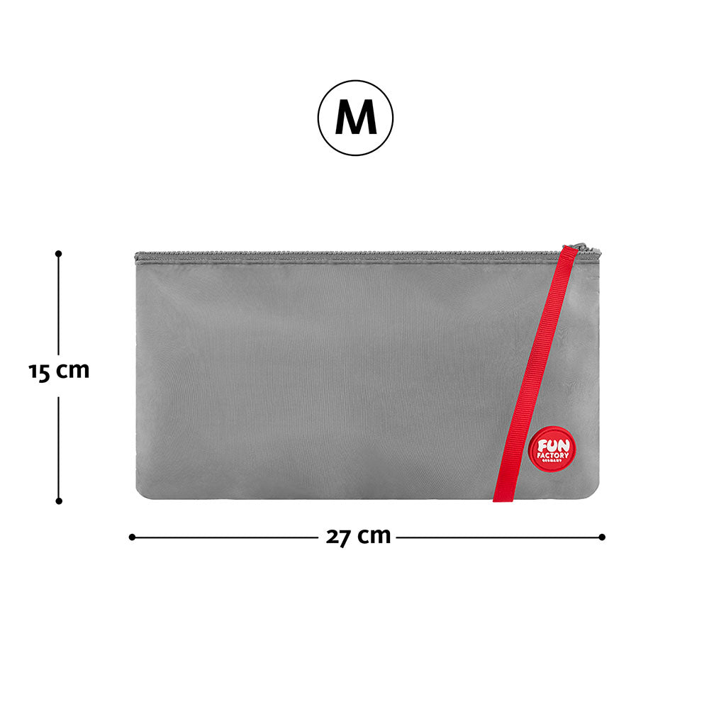 Fun Factory TOYBAG M - Dark Grey Medium Toy Storage Bag