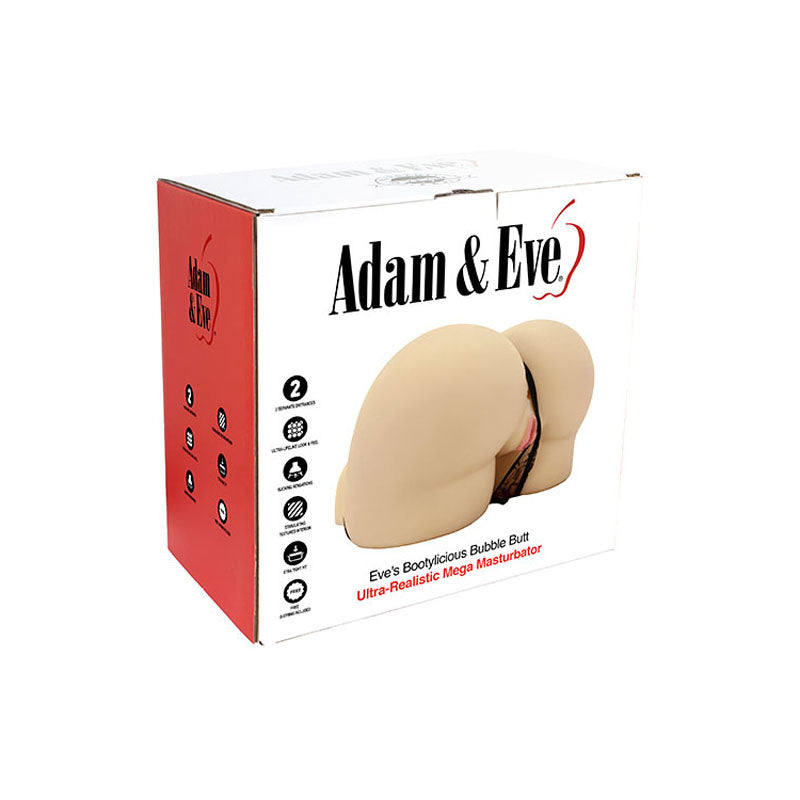 Adam & Eve EVE'S BOOTYLICIOUS BUBBLE BUTT -  Doggy Style Lifesize Masturbator