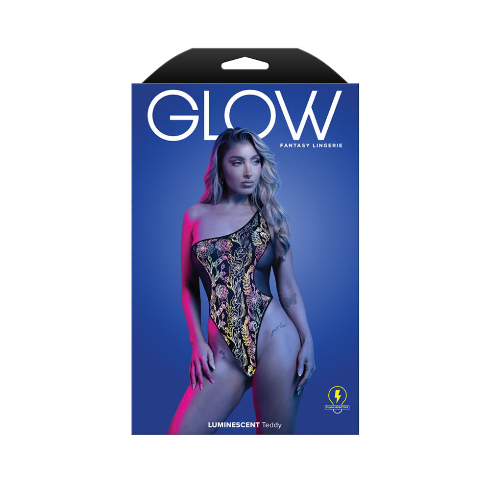 GLOW Luminescent Flash Teddy SM -  Reflective Teddy - S/M Size