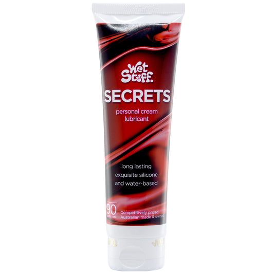 Wet Stuff Secrets - 90g Tube - Hybrid Lubricant - 90 gram Tube