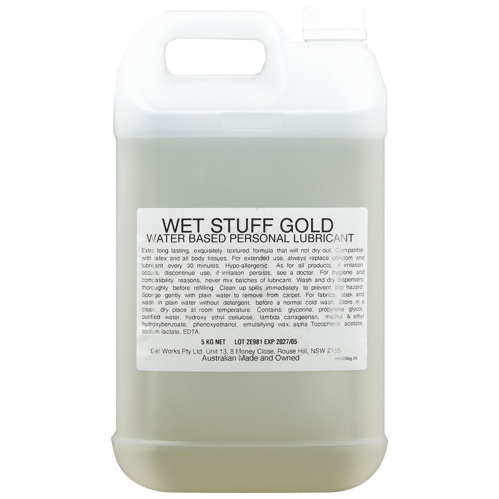 Wet Stuff Gold 5kg Bottle -