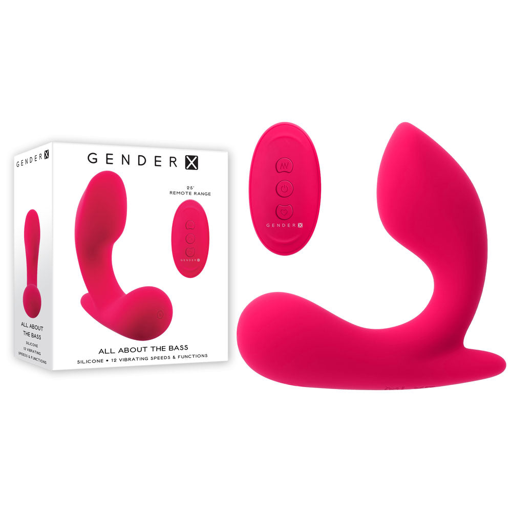 Gender X ALL ABOUT THE BASS -  USB Rechargeable Wearable Vibrator with Wireless Remote