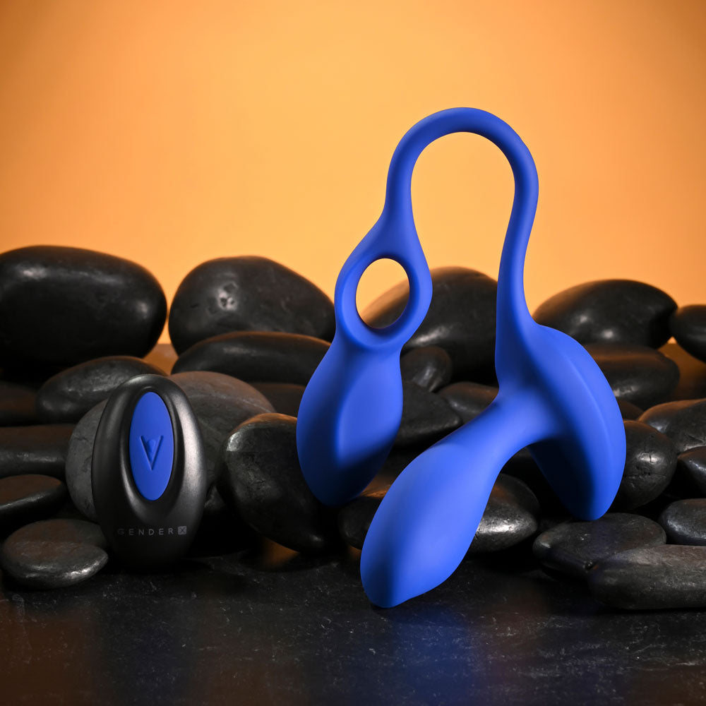 Gender X BACK FOR MORE - Dual USB Rechargeable Dual Stimulator with Wireless Remote