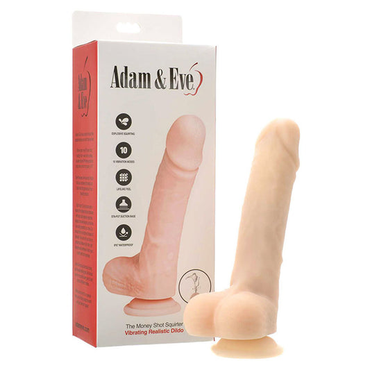 Adam & Eve THE MONEY SHOT SQUIRTER -  19.8 cm USB Rechargeable Squirting Dong