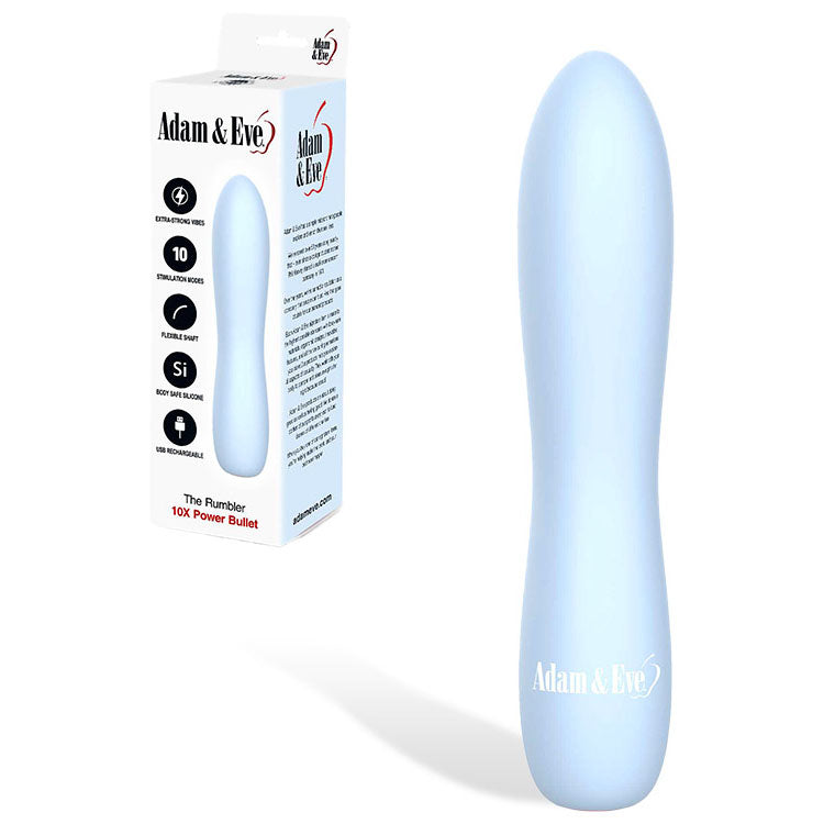 Adam & Eve THE RUMBLER - Light  USB Rechargeable Extra Strong Bullet