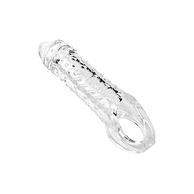 Adam & Eve ADAMS CRYSTAL EXTENDER -  22.9 cm Penis Extender Sleeve with Adjustable Inner
