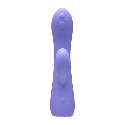 Adam & Eve GROOVY GLOW-UPS Wavie -  16.5 cm USB Rechargeable Rabbit Vibrator