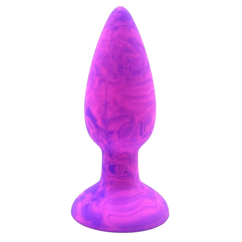 Adam & Eve COLOUR SWIRL Anal Plug Set - /Pink Butt Plugs - Set of 3 Sizes