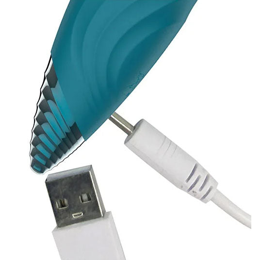 Adam & Eve DEW DROP -  12.7 cm USB Rechargeable Mini Massager Wand