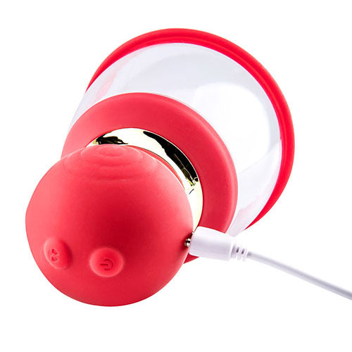 Adam & Eve SQUEEZE-N-PLEASE Pump -  -  USB Rechargeable Vaginal Pump with Massaging Tongue and Fingers