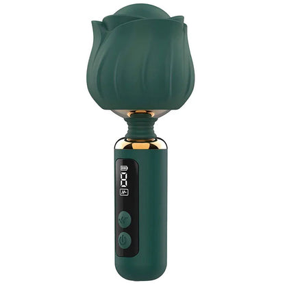 Adam & Eve THE ROYAL ROSE Mini Wand -  -  USB Rechargeable Mini Massager Wand