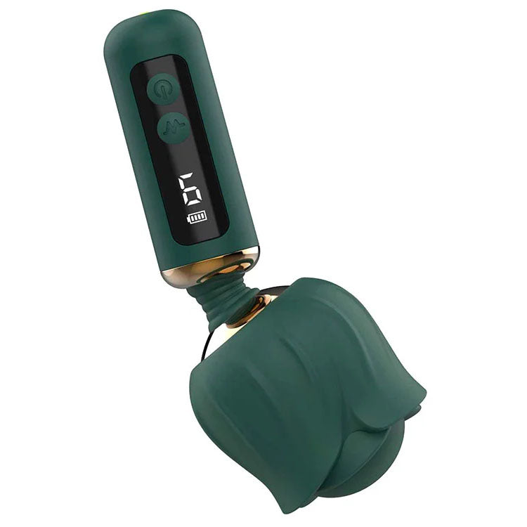 Adam & Eve THE ROYAL ROSE Mini Wand -  -  USB Rechargeable Mini Massager Wand