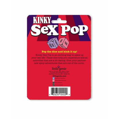 Kinky Sex Pop - Popping Dice Game