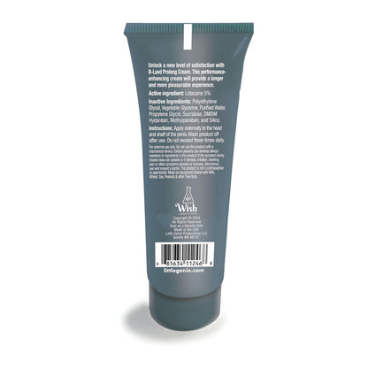 B-LUVD Erection Prolong Cream - Male Desensitising Cream - 59 ml Tube