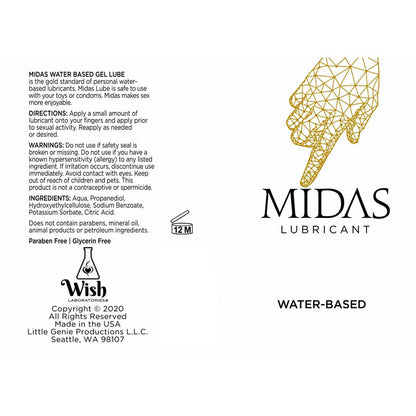 Midas Water Based Lube
