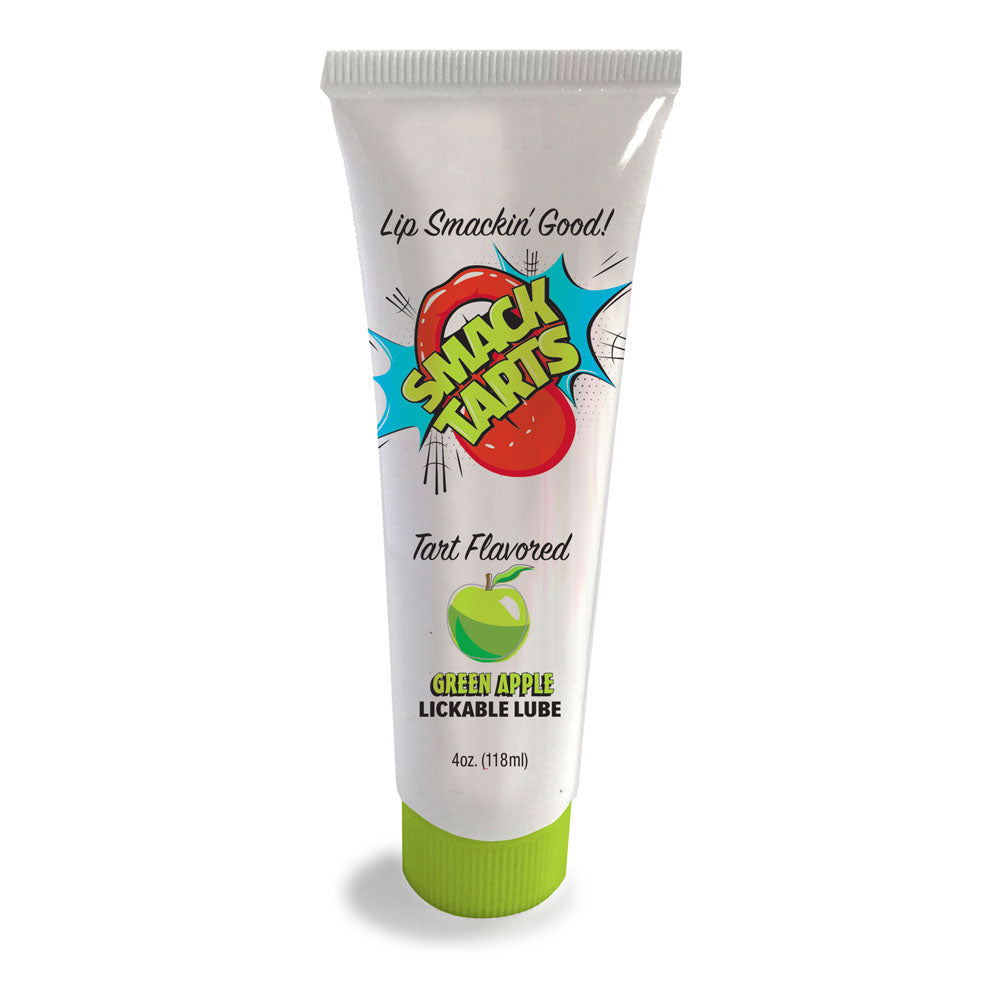 Smack Tarts - Sour Green Apple - Sour Green Apple Flavoured Lubricant - 120 ml Tube